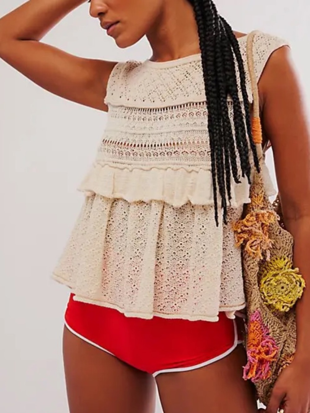 Free People Juliette Ruffle Top